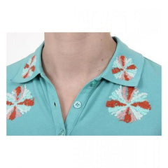 Light Blue S Fred Perry Womens Polo 31162313 0031