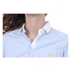 Light Blue L Fred Perry Womens Shirt 31202269 0753