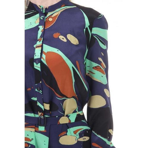 Multicolor 42 EUR - 6 US Bottega Veneta Womens Dress 386918 VZKH0 4159