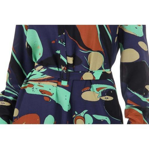 Multicolor 44 EUR - 8 US Bottega Veneta Womens Dress 386918 VZKH0 4159