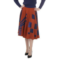 Multicolor 44 EUR - 8 US Bottega Veneta Womens Skirt 387033 VZLI0 7522