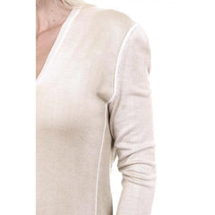 Beige 44 EUR - 8 US Bottega Veneta Womens Sweater 367808 VZDX0 7306