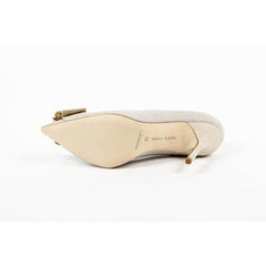 Beige 38.5 EUR - 8.5 US Manolo Blahnik Womens Pump GIBI TU ALASKA 082