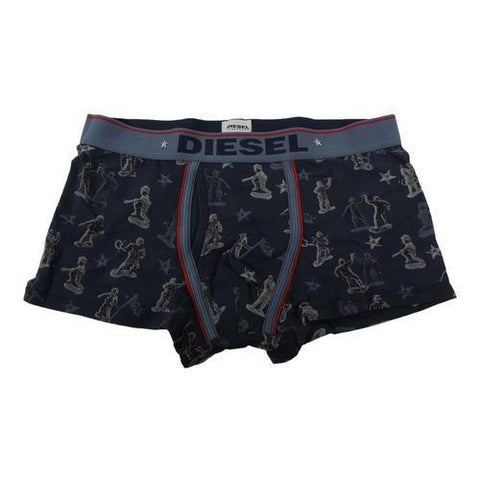 Dark Blue M Diesel Mens Boxer Trunk UMBX-DIVINE 00CEM3 0TAIS 89D
