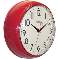 Westclox 9.5" Retro 1950s Kitchen Wall Clock (pack of 1 Ea)