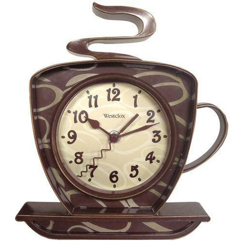 Westclox Coffee Time 3-dimensional Wall Clock (pack of 1 Ea)