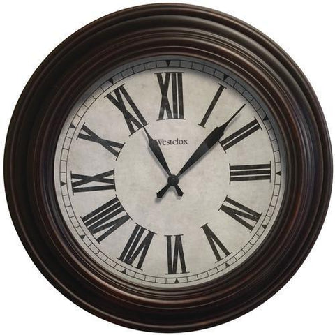 Westclox 20" Round Roman Numeral Wall Clock (pack of 1 Ea)