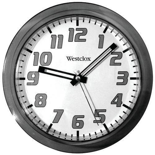 Westclox 7.75" Translucent Wall Clock (black) (pack of 1 Ea)