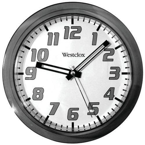 Westclox 7.75" Translucent Wall Clock (black) (pack of 1 Ea)