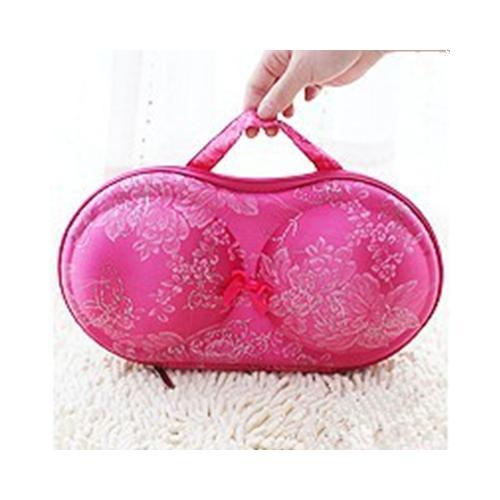 Convenient Bra Storage Bag Rosy Flower