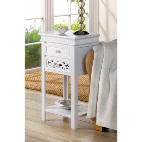 Fleur De Lis Side Table