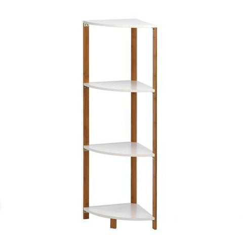 Bamboo Corner Shelf