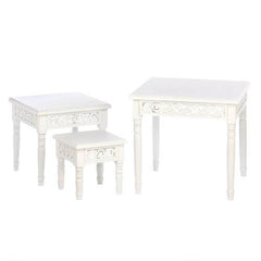 Floret Nesting Accent Tables Trio