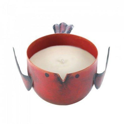 Red Apple Birdie Candle (pack of 1 EA)