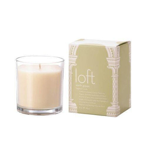 Loft Earth Green Candle (pack of 1 EA)