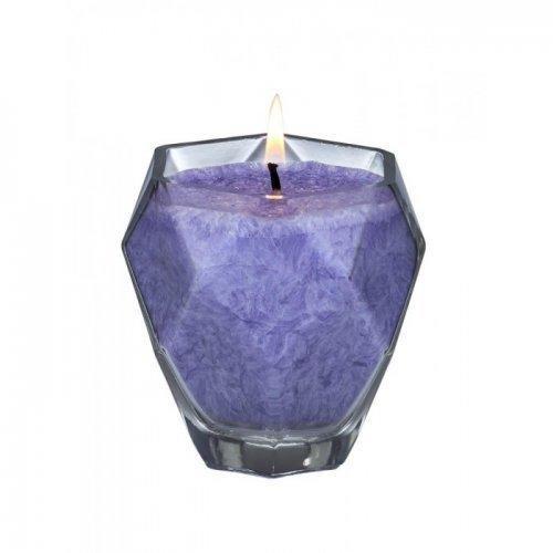 Amethyst Jewel Glass Candle (pack of 1 EA)