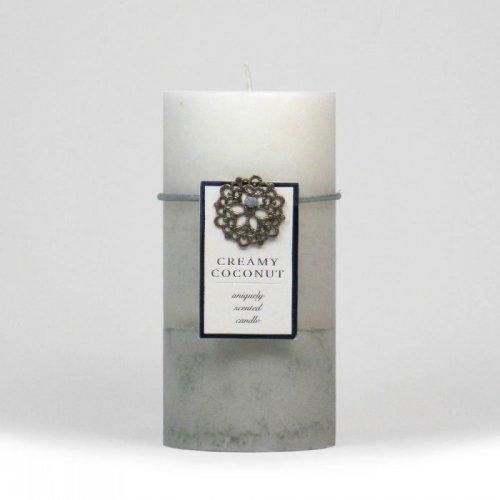 Creamy Coconut Pillar Candle 3x6 (pack of 1 EA)
