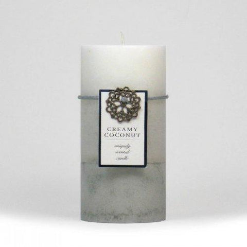 Creamy Coconut Pillar Candle 3x6 (pack of 1 EA)