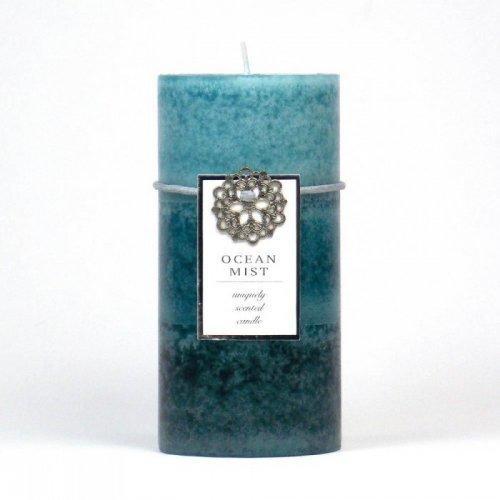 Ocean Mist Pillar Candle 3x6 (pack of 1 EA)