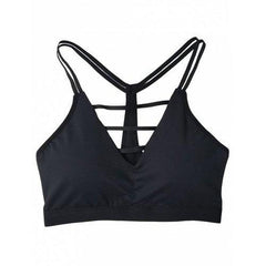 Cami Cut Out Sports Bra - Black M