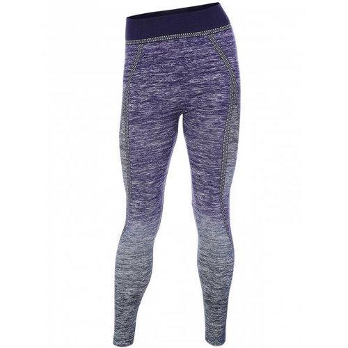 Ombre Stretchy Athletic Leggings - Purple One Size