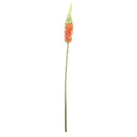 37" Orange and Red Artificial Foxtail Decorative Floral Crafting Stem
