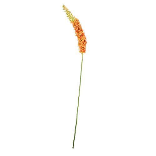 44" Orange and Green Artificial Foxtail Decorative Floral Crafting Stem
