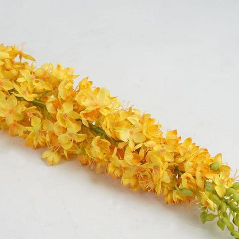 48" Yellow and Green Artificial Foxtail Decorative Floral Crafting Stem