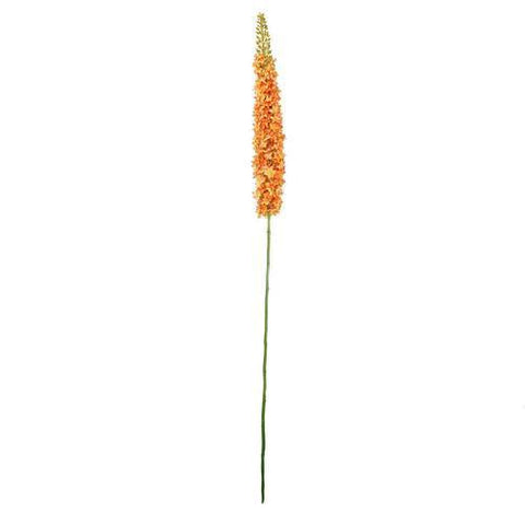48" Orange and Green Artificial Foxtail Decorative Floral Crafting Stem