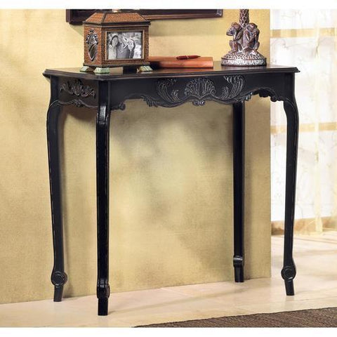 Black Scallop Table
