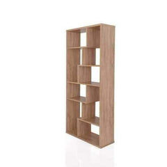 ACME Cora Cube Bookcase in Weathered Oak