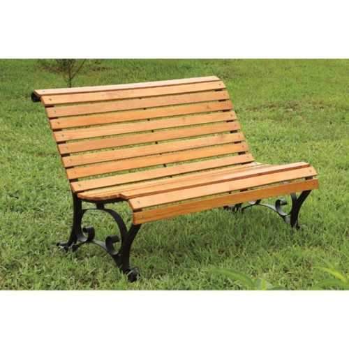 Sedona Transitional Patio Bench, Oak Finish