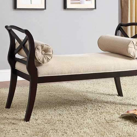 Philipsberg Contemporary Style Bench , Espresso