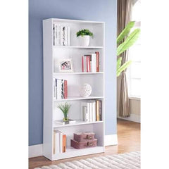 Minimalistic Yet Stylish Bookcase, White