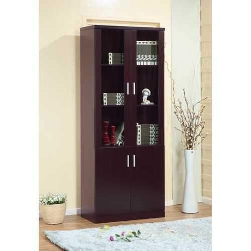 Capacious Bookcase With 2 Adjustable Shelves.