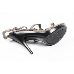 Taupe 10 US - 41.5 EUR Nine West Womens Ankle Strap Sandal NWVENCENTIO BROWN MULTI