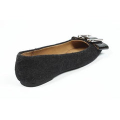 Dark Grey 5.5 US - 36 EUR Nine West Womens Ballerina NWLALIA DKGREY BLK
