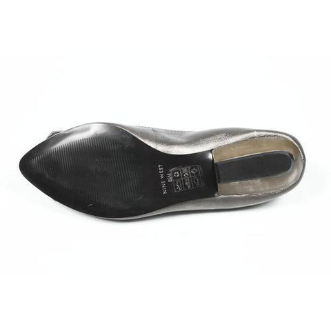 Silver 6 US - 36.5 EUR Nine West Womens Ballerina NWDAGNER PEWTER