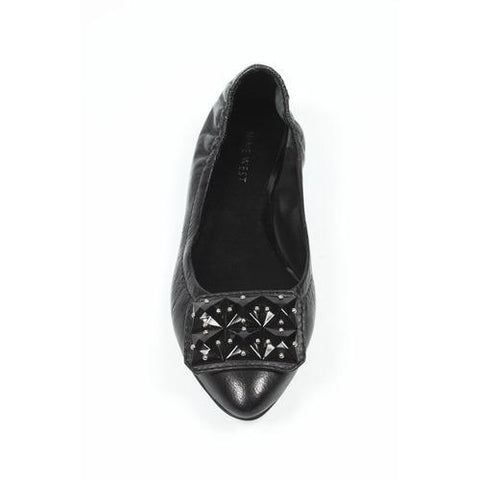 Black 6 US - 36.5 EUR Nine West Womens Ballerina NWDAGNER BLACK