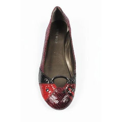 Multicolor 5 US - 35.5 EUR Nine West Womens Ballerina NWLIGHTNING DARK RED MULTI