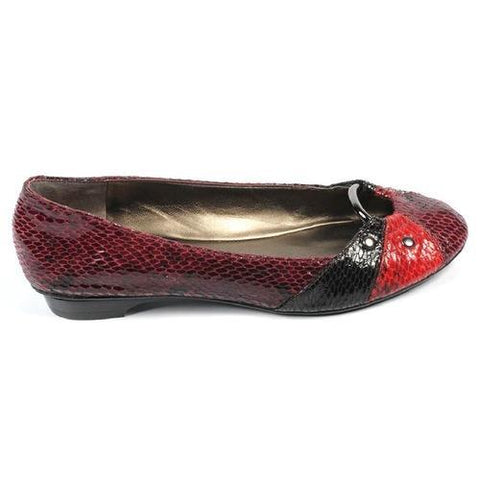Multicolor 5 US - 35.5 EUR Nine West Womens Ballerina NWLIGHTNING DARK RED MULTI
