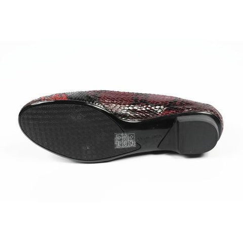 Multicolor 6.5 US - 37 EUR Nine West Womens Ballerina NWLIGHTNING DARK RED MULTI