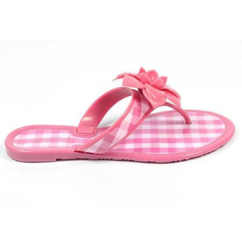 Pink 5 US - 35.5 EUR Nine West Womens Thong NWFLIRT PINKWHT PNK