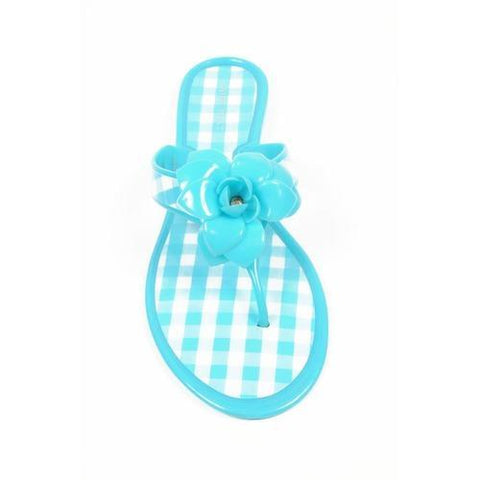 Light Blue 10 US - 41.5 EUR Nine West Womens Thong NWFLIRT TURQWHT TURQ