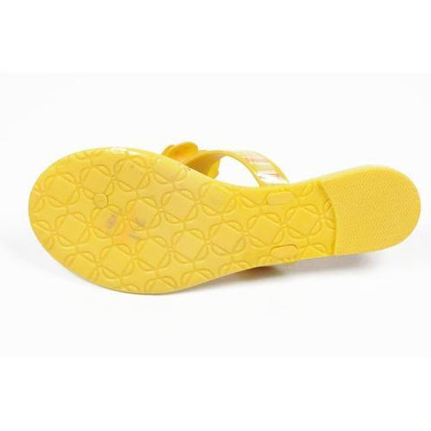 Yellow 5 US - 35.5 EUR Nine West Womens Thong NWFLIRT YELLM LTGRM