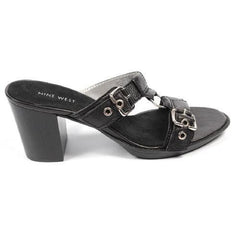 Black 6 US - 36.5 EUR Nine West Womens Sandal NWTEWELS BLACK