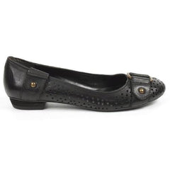 Black 6.5 US - 37 EUR Nine West Womens Ballerina NWLOUDEN BLACK