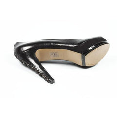 Black 9.5 US - 41 EUR Nine West Womens Pump Open Toe NWLILACIT BLACK