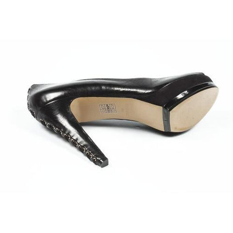 Black 10 US - 41.5 EUR Nine West Womens Pump Open Toe NWLILACIT BLACK