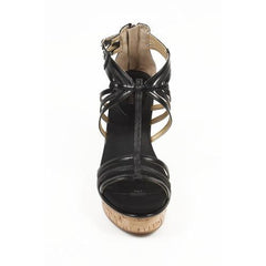 Black 10.5 US - 42 EUR Nine West Womens Espadrille Wedge Sandal NWROMANCING BLK MULTY